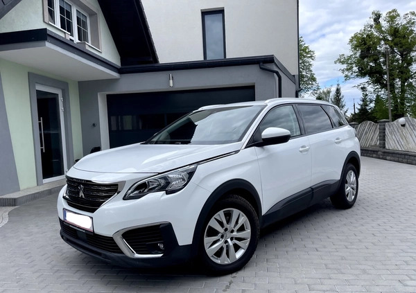 Peugeot 5008 cena 59900 przebieg: 217450, rok produkcji 2018 z Biała małe 667